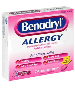 benadryl